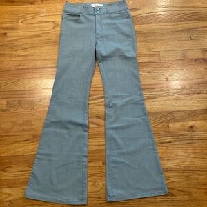 Pilcro and the Letterpress High rise Flare Jean